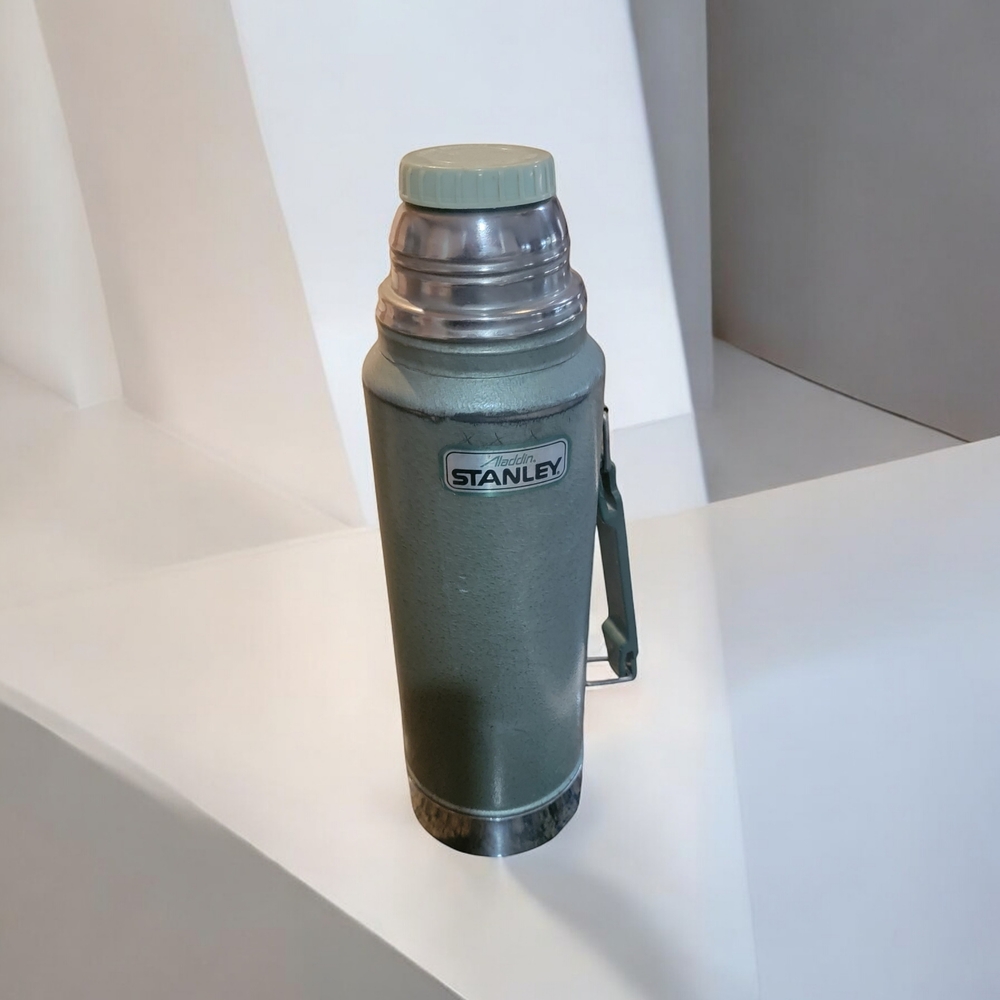 Vintage Stanley Green Thermos